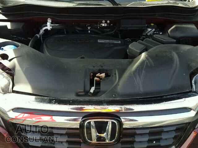HONDA RIDGELINE 2017 - 5FPYK3F77HB007857