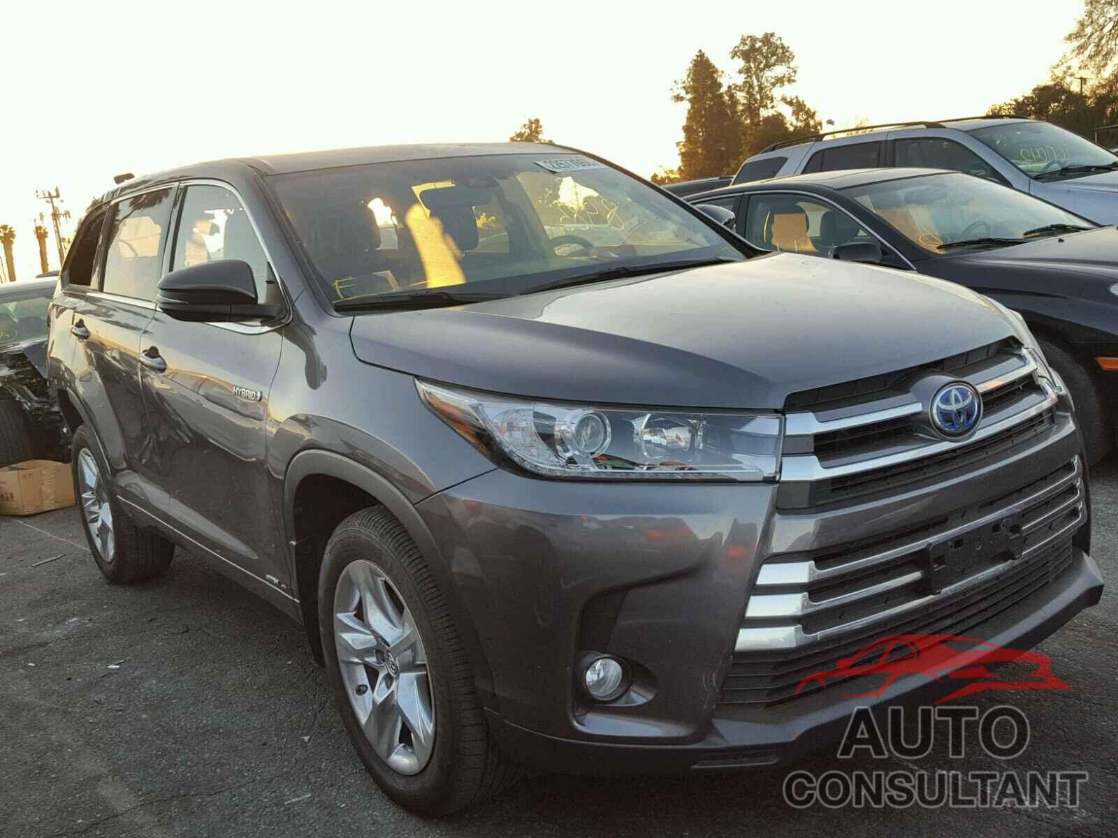 TOYOTA HIGHLANDER 2017 - 5TDDGRFH3HS025711
