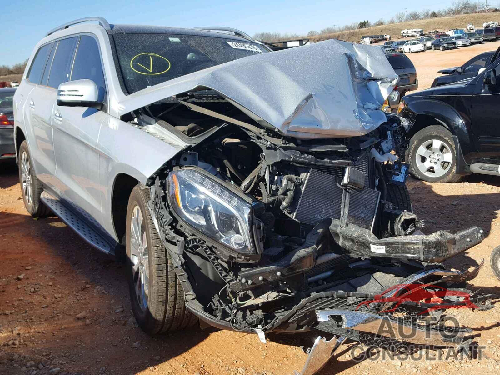 MERCEDES-BENZ GLS450 2017 - 4JGDF6EE7HA783892