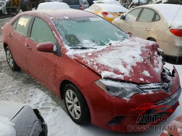 TOYOTA COROLLA 2016 - 2T1BURHE6GC672453
