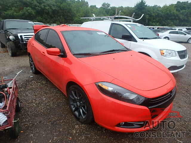 DODGE DART 2015 - 1C3CDFBB0FD345134