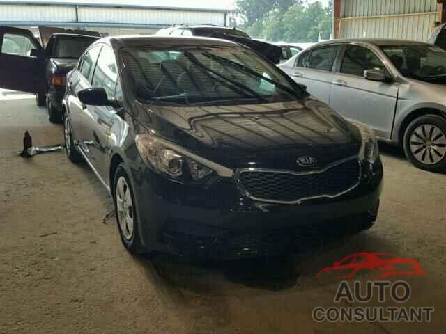 KIA FORTE 2016 - KNAFK4A63G5542119