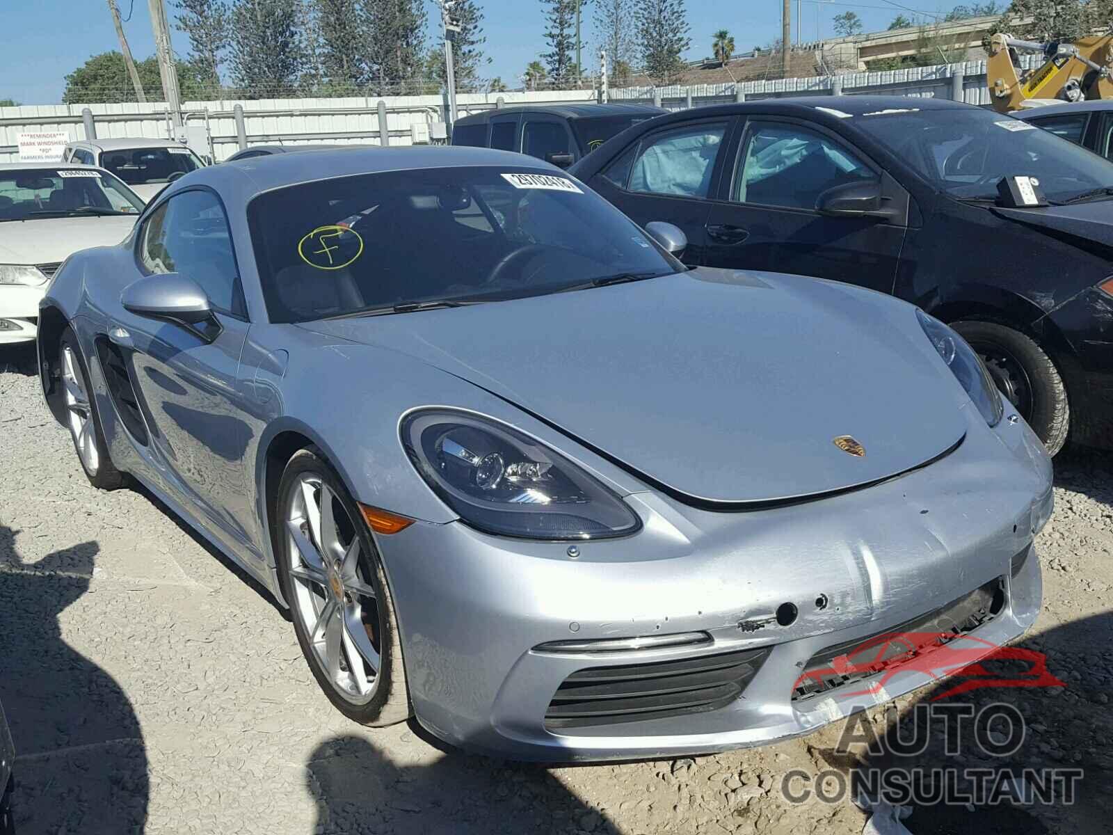 PORSCHE CAYMAN 2017 - WP0AA2A87HS270117