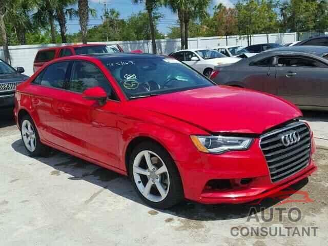 AUDI A3 2016 - WAUA7GFF2G1023253