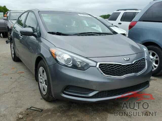 KIA FORTE 2016 - KNAFX4A63G5526150