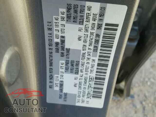 MAZDA 3 2015 - 3MZBM1U73FM176957