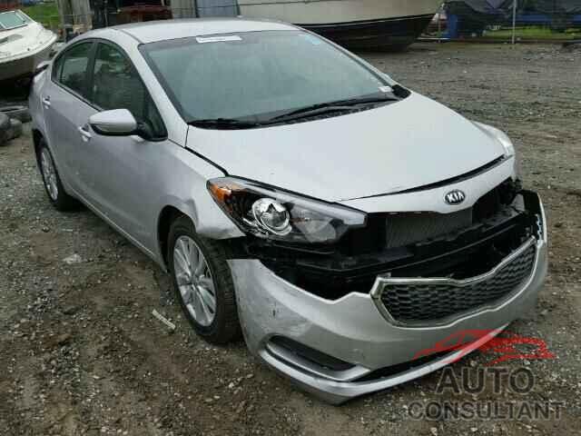 KIA FORTE 2016 - KNAFX4A62G5549984