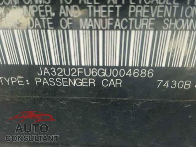 MITSUBISHI LANCER 2016 - JA32U2FU6GU004686