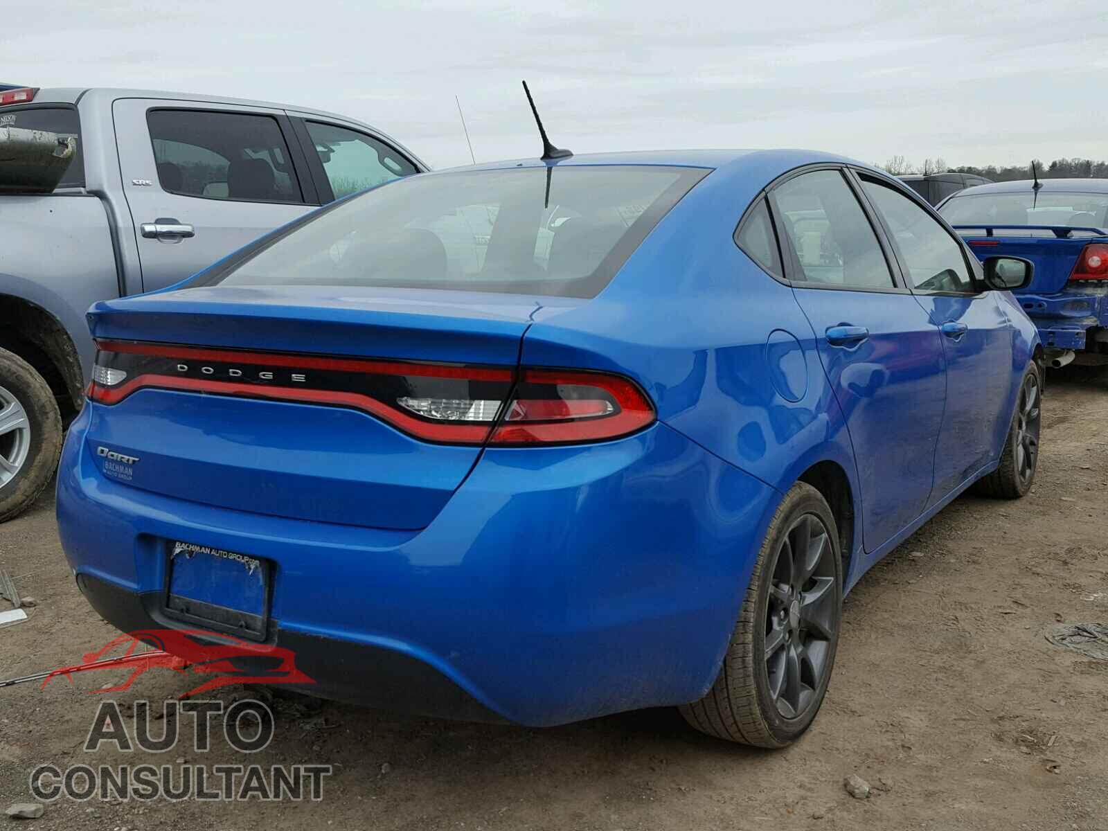 DODGE DART 2016 - 1C3CDFAA6GD584780