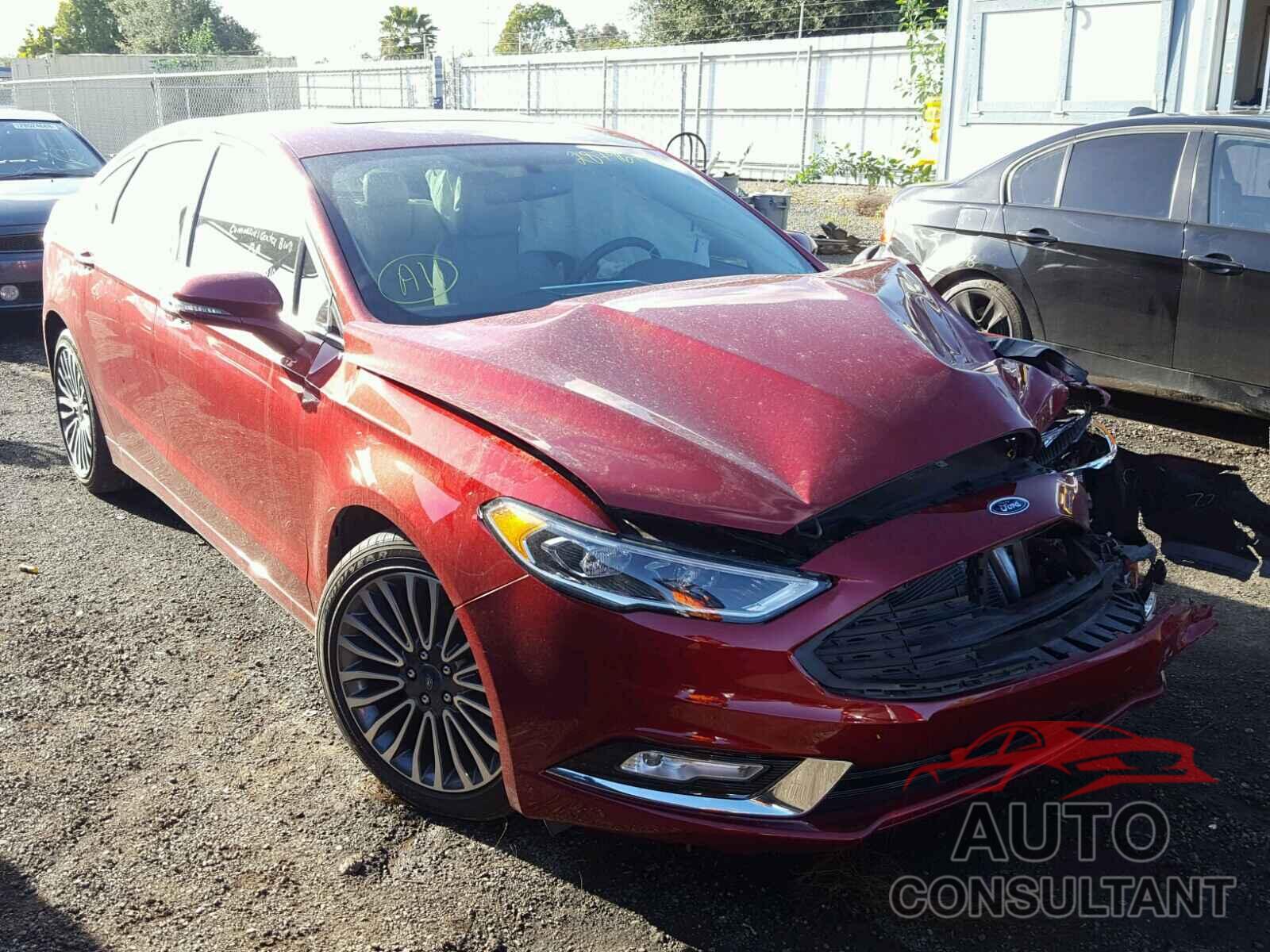 FORD FUSION 2017 - 3FA6P0K99HR343540