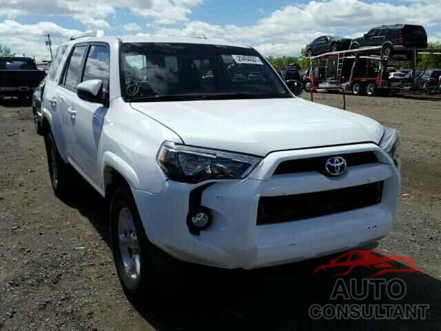 TOYOTA 4RUNNER 2016 - JTEZU5JR3G5144494