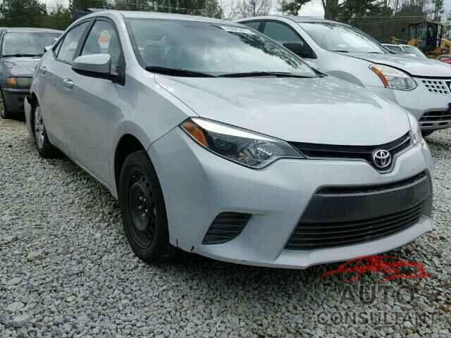 TOYOTA COROLLA 2016 - 2T1BURHE0GC618677