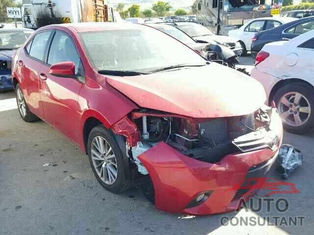 TOYOTA COROLLA 2015 - 5YFBURHE9FP278167