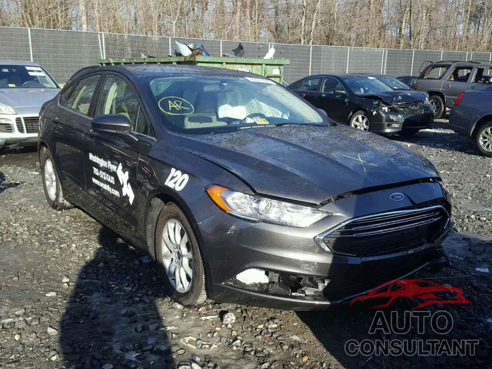 FORD FUSION 2017 - 3FA6P0G72HR416898