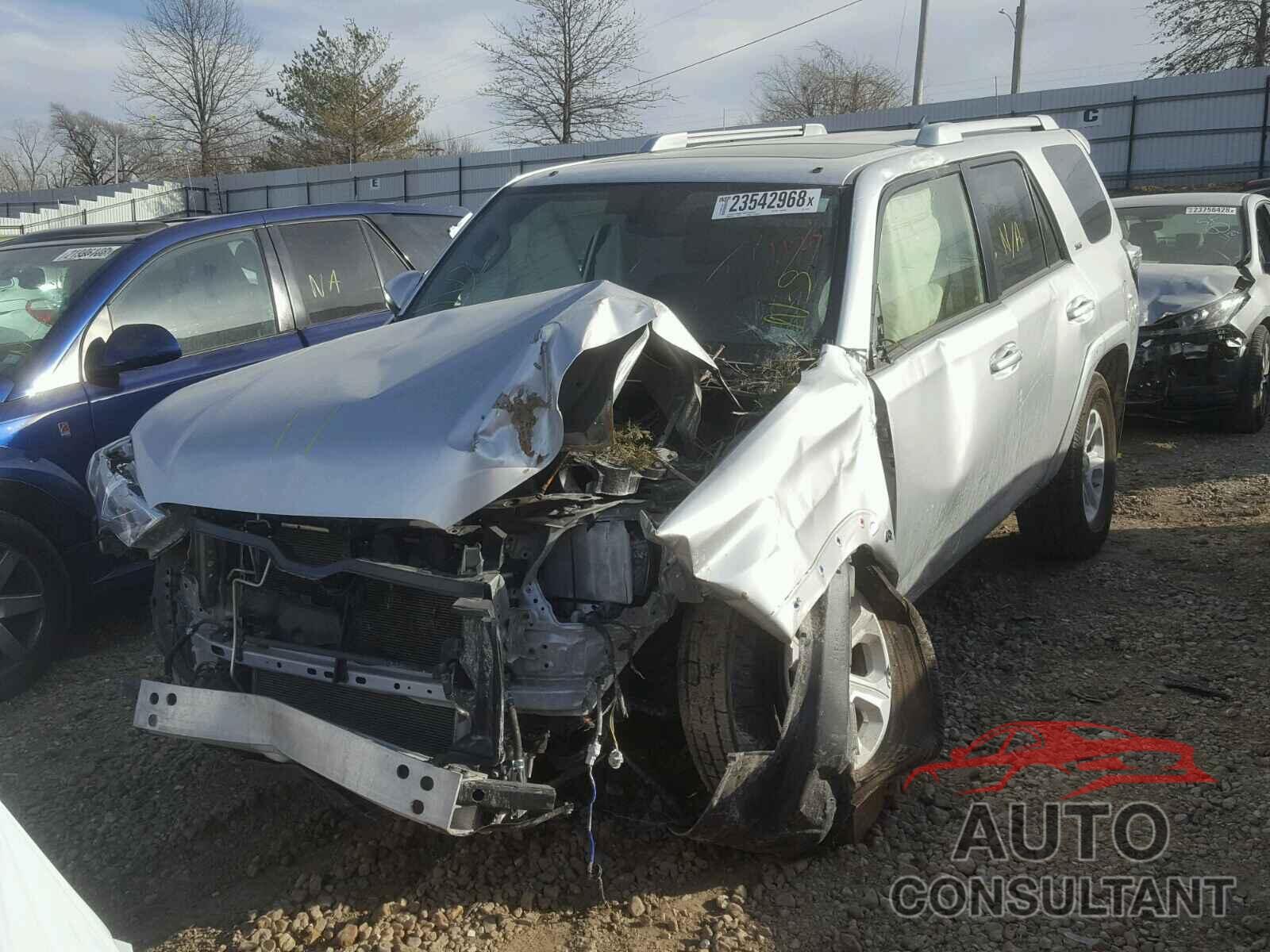 TOYOTA 4RUNNER 2016 - JTEBU5JR2G5293013