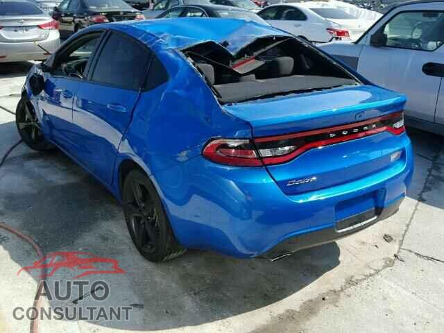 DODGE DART 2015 - 1C3CDFBB7FD299074