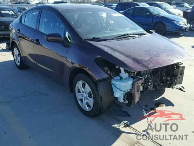 KIA FORTE 2017 - 3KPFK4A72HE152081