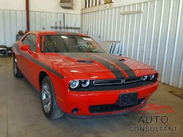 DODGE CHALLENGER 2016 - 2C3CDZAG1GH158164