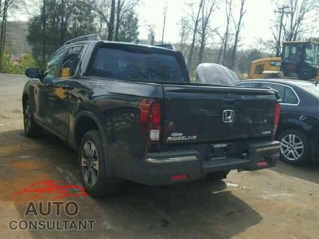 HONDA RIDGELINE 2017 - 5FPYK3F66HB028996