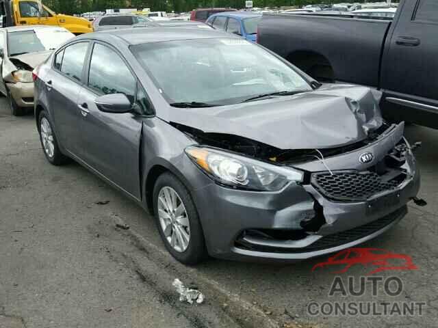 KIA FORTE 2016 - KNAFX4A66G5503798