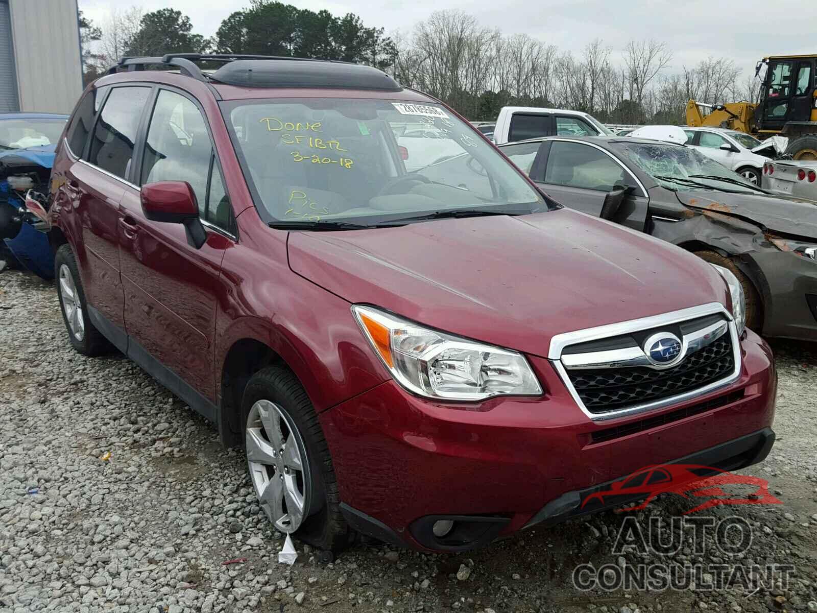 SUBARU FORESTER 2015 - JF2SJARC3FH452206