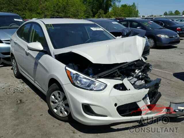 HYUNDAI ACCENT 2016 - KMHCT4AEXGU971964