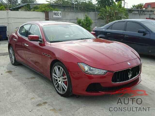 MASERATI ALL MODELS 2015 - ZAM57XSAXF1138689