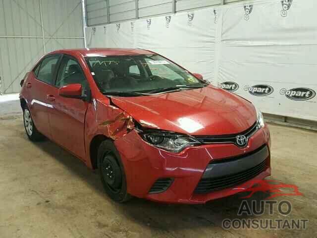 TOYOTA COROLLA 2015 - 5YFBURHE2FP285493