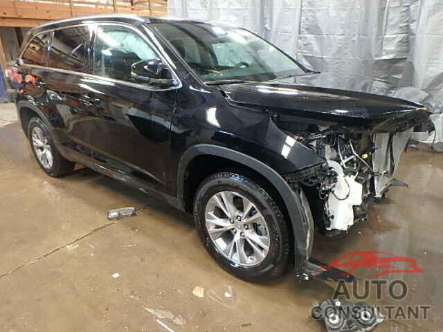 TOYOTA HIGHLANDER 2015 - 5TDKKRFH6FS047138