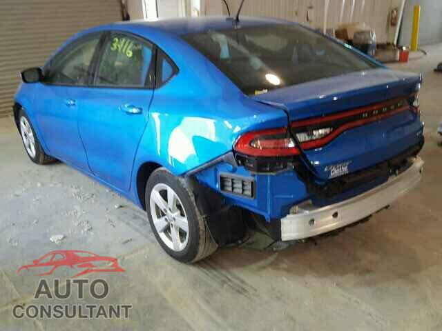 DODGE DART 2015 - 1C3CDFBB3FD306604