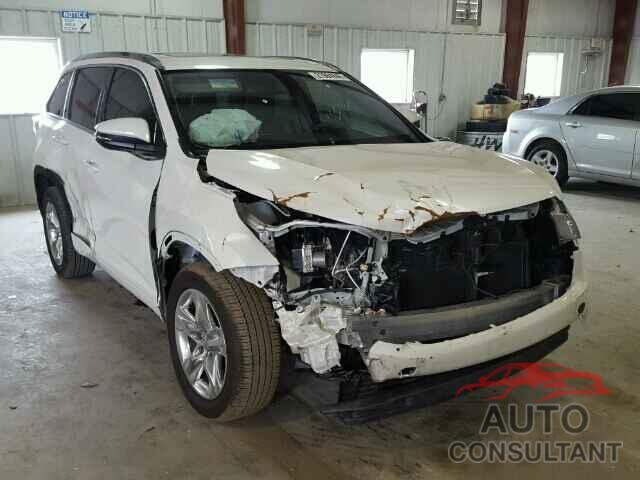 TOYOTA HIGHLANDER 2015 - 5TDYKRFH6FS105730