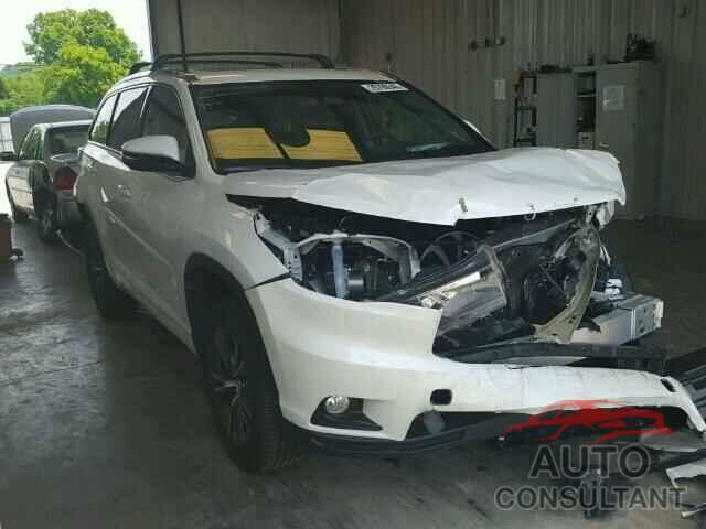 TOYOTA HIGHLANDER 2016 - 5TDKKRFH4GS124199