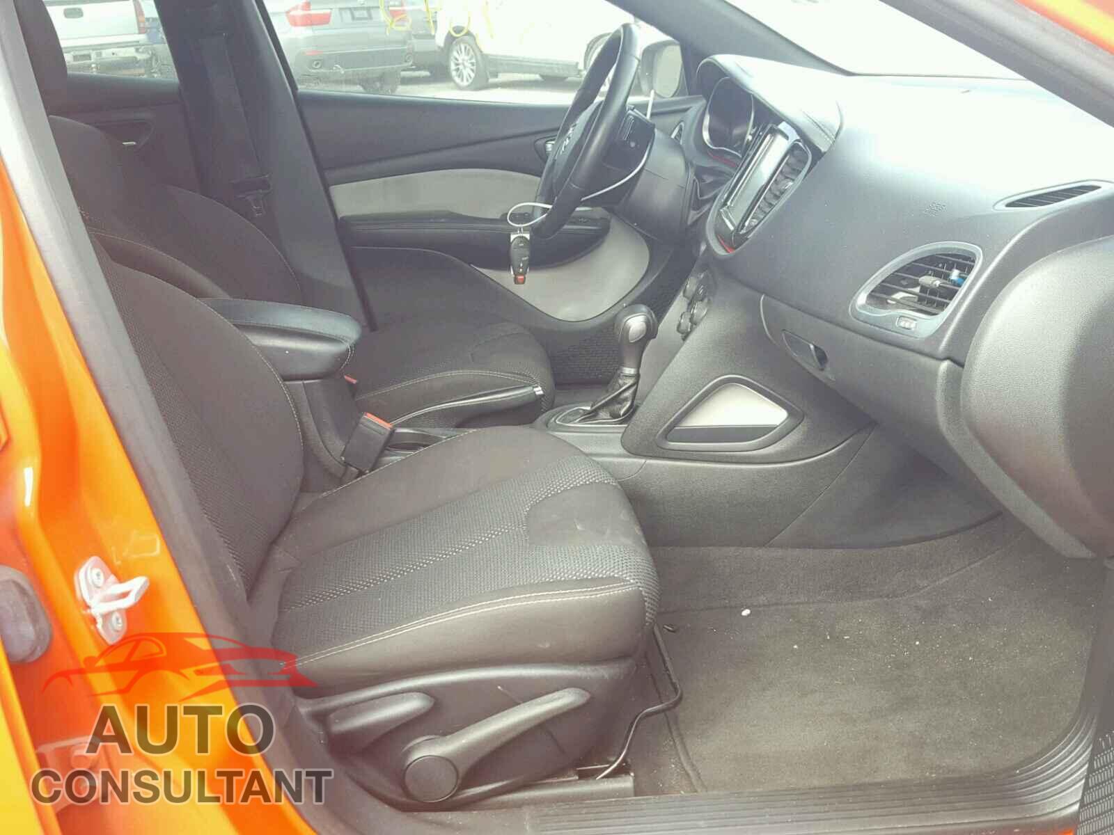 DODGE DART 2015 - 1C3CDFBB5FD378341
