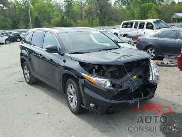 TOYOTA HIGHLANDER 2015 - 5TDKKRFH8FS065043