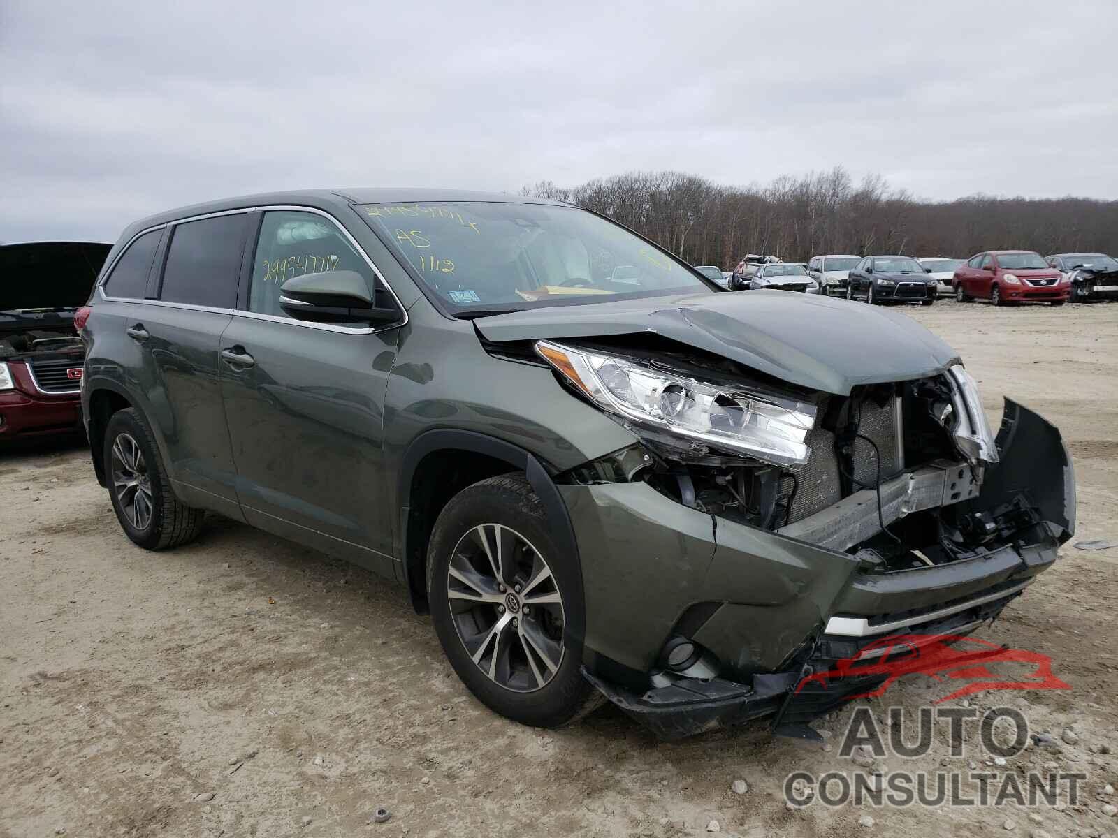 TOYOTA HIGHLANDER 2018 - 5TDBZRFH3JS842281