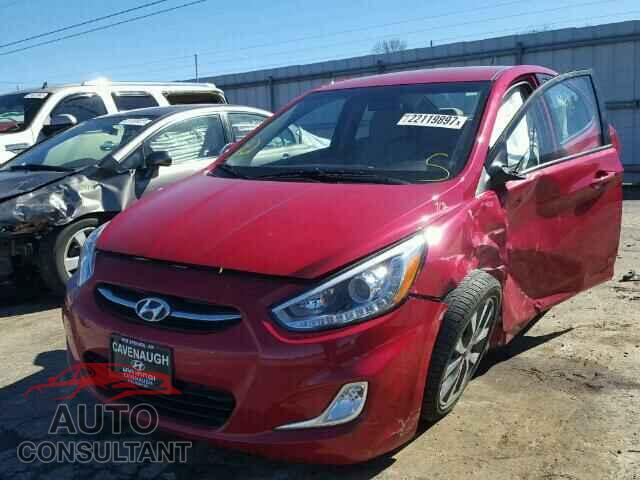 HYUNDAI ACCENT 2016 - KMHCU4AE0GU046588