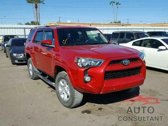 TOYOTA 4RUNNER 2016 - JTEBU5JR7G5285215