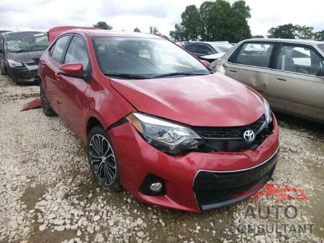 TOYOTA COROLLA 2015 - 2T1BURHE3FC246525