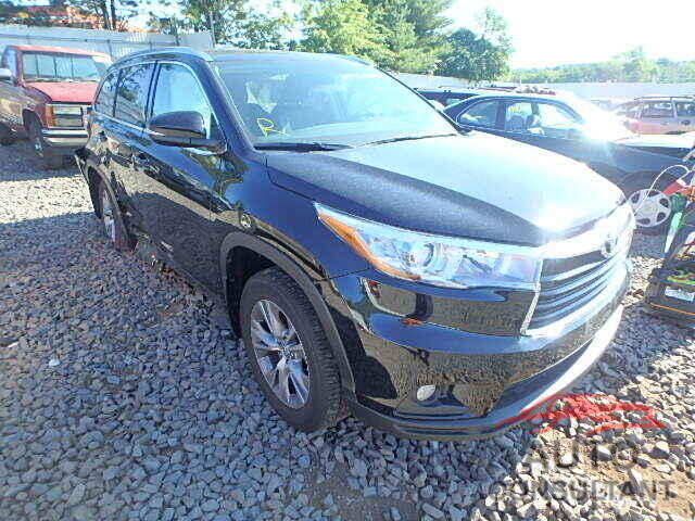 TOYOTA HIGHLANDER 2015 - 5TDJKRFH8FS102376