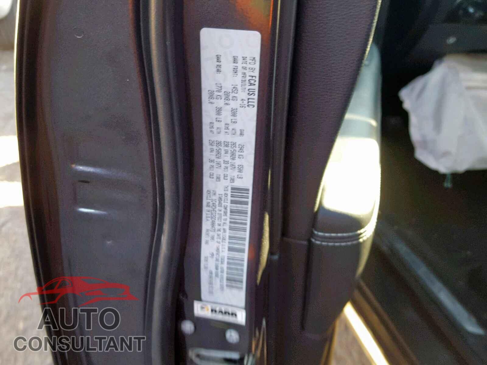 DODGE DURANGO CI 2016 - 1FATP8UH4H5307683