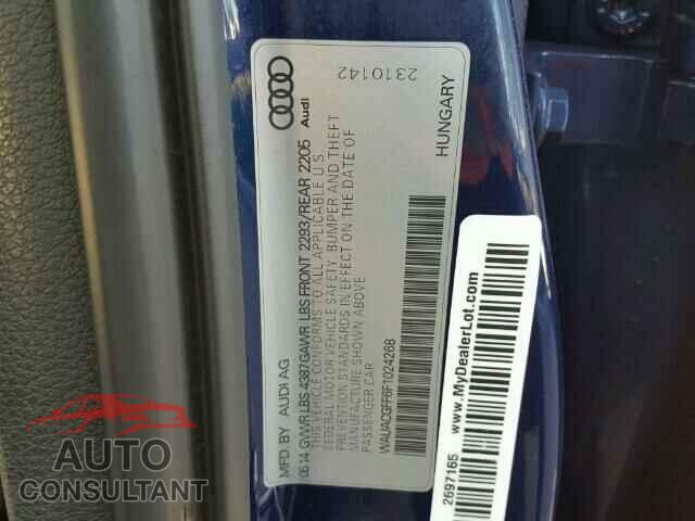 AUDI A3 2015 - WAUACGFF6F1024268