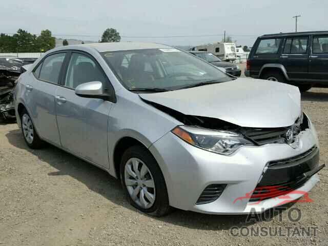 TOYOTA COROLLA 2016 - 5YFBURHE7GP450262
