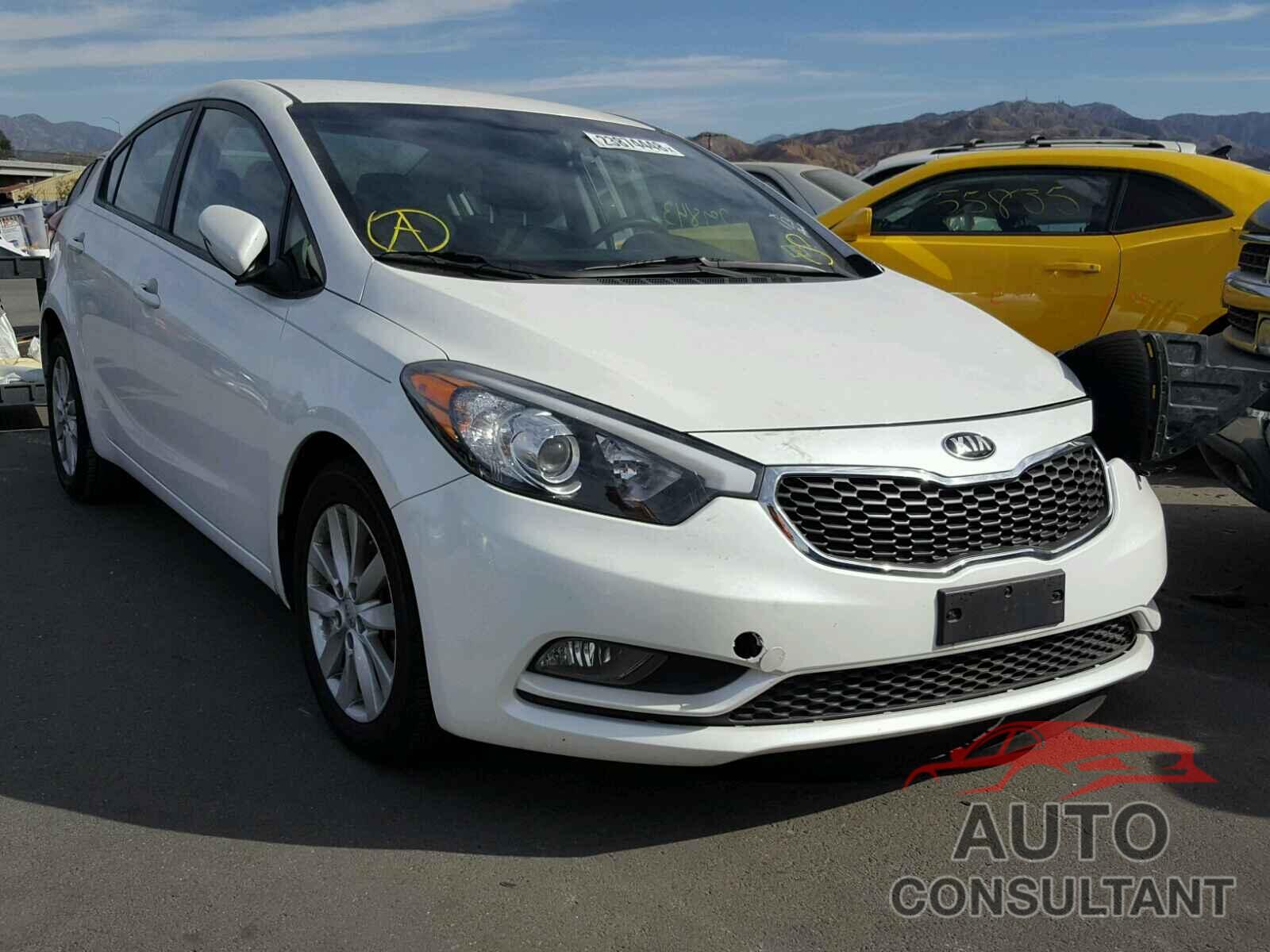 KIA FORTE 2016 - KNAFX4A61G5444370