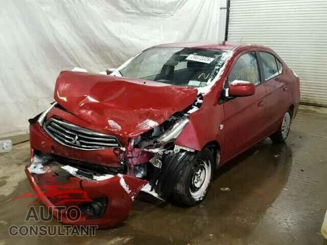 MITSUBISHI MIRAGE 2017 - ML32F3FJ8HHF14707