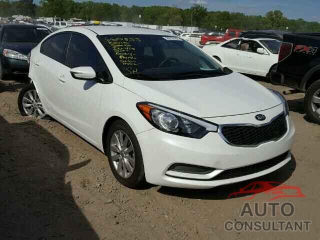 KIA FORTE 2016 - KNAFX4A63G5478374