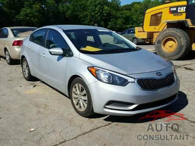 KIA FORTE 2016 - KNAFX4A66G5609510