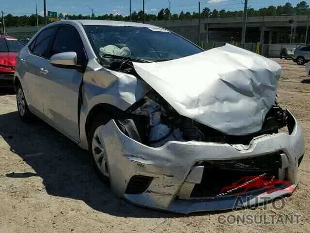 TOYOTA COROLLA 2015 - 2T1BURHE1FC448411