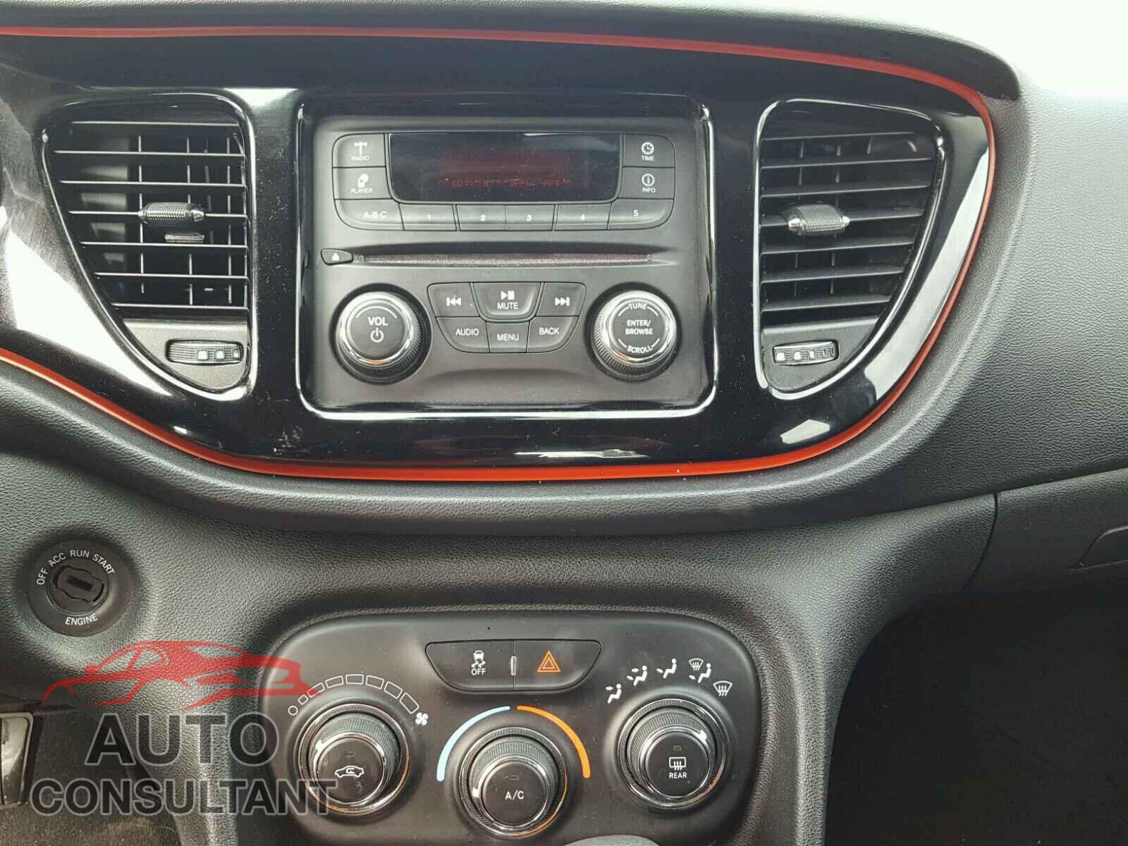 DODGE DART 2016 - 1C3CDFBB7GD661292
