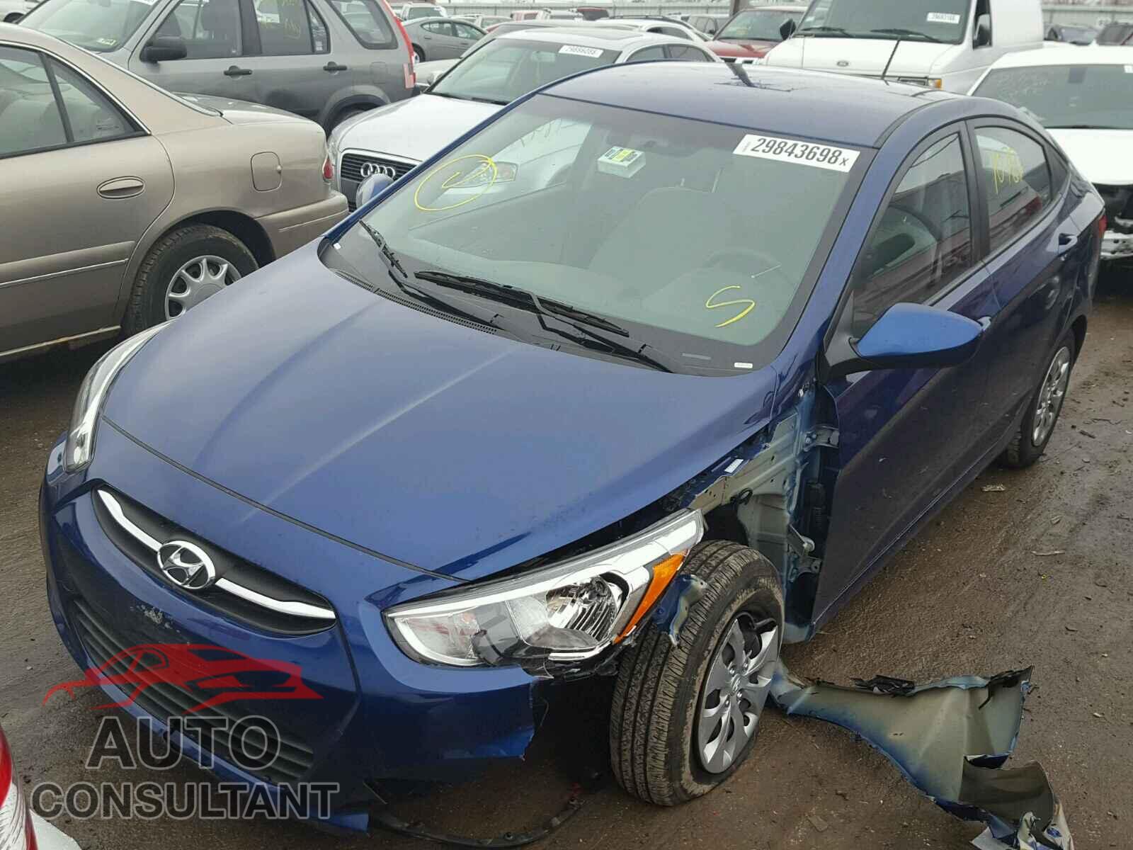 HYUNDAI ACCENT 2017 - KMHCT4AE4HU324073