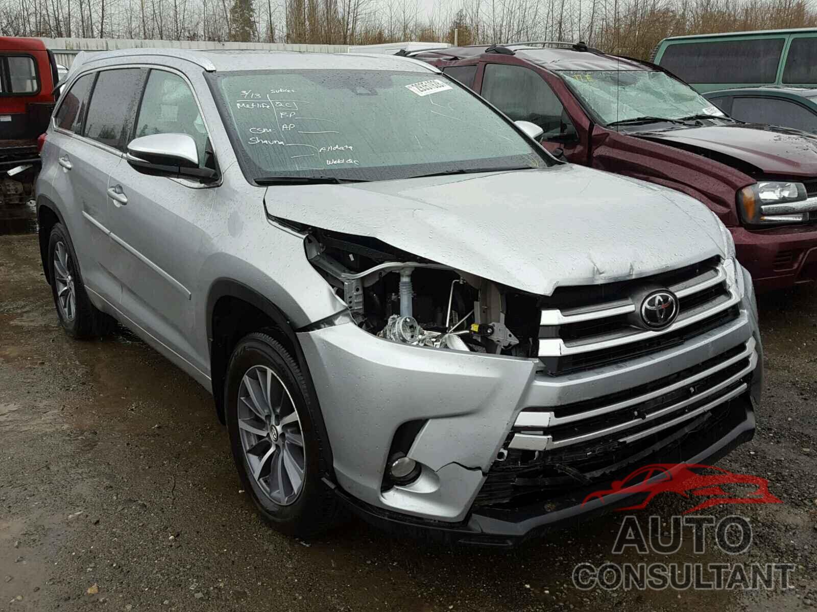 TOYOTA HIGHLANDER 2017 - 5TDJZRFH7HS368163